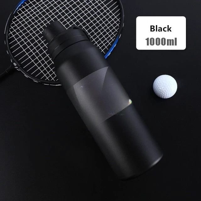 Insulated Sports Water Bottle with Handle Lid – 1L Leakproof Stainless Steel Tumbler for Gym, Travel & Outdoor