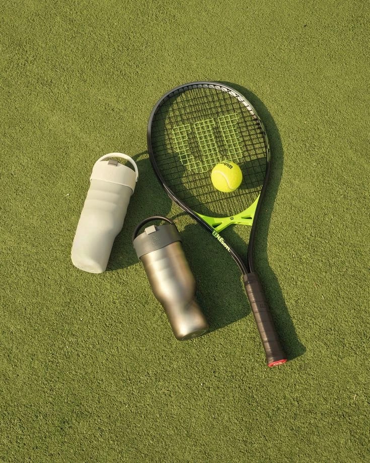 Collapsible Sports Water Bottle 750ml – Foldable Silicone Tumbler with Handle and Leakproof Lid for Gym, Tennis, and Outdoor Activities - Image 2