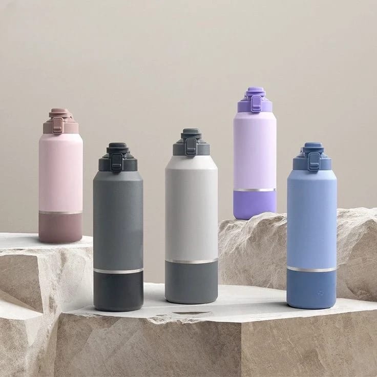 Powder Coated Travel Tumbler | Durable Stainless Steel Insulated Bottle - Image 2