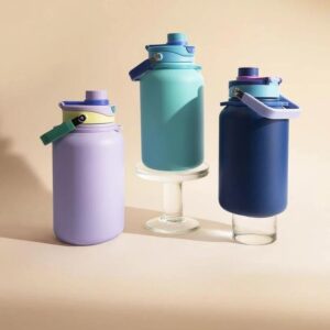 Sports Water Bottle 2L – Large Capacity Leakproof Tumbler with Handle and Flip Lid for Outdoor Activities