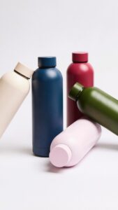 Matte Finish Stainless Steel Bottle with Vacuum Seal Cap